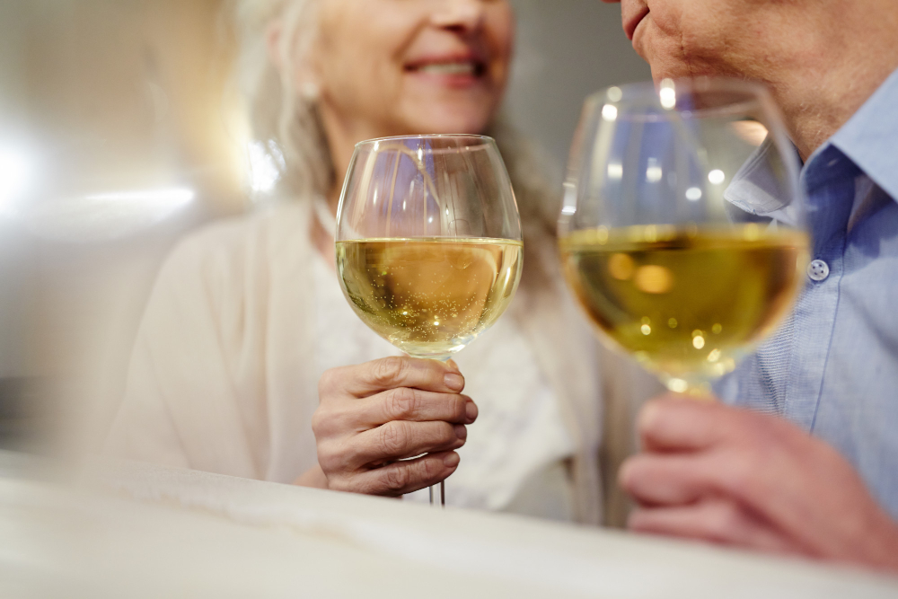 vin pour manger des crevettes à l'ail
