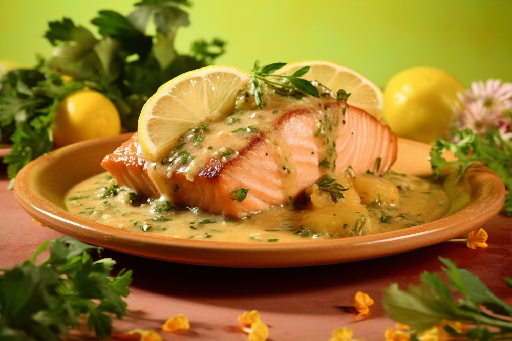 saumon au curry 